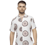 Rayon Printed Half Sleeves Regular Shirt